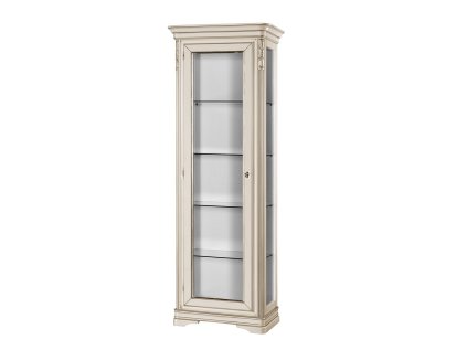 Rustikálna 1-dverová vitrína – ľavé otváranie MARCO POLO