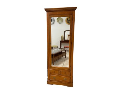 Rustikálna šatníková skriňa BERNA art. 2093/CA