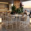 Zahradná barová stolička SOHO  od spoločnosti GRATTONI