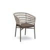 Exteriérové jedálenské kreslo BLED TAUPE