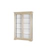 Rustikálna 2-dverová vitrína z kolekcie MARCO POLO