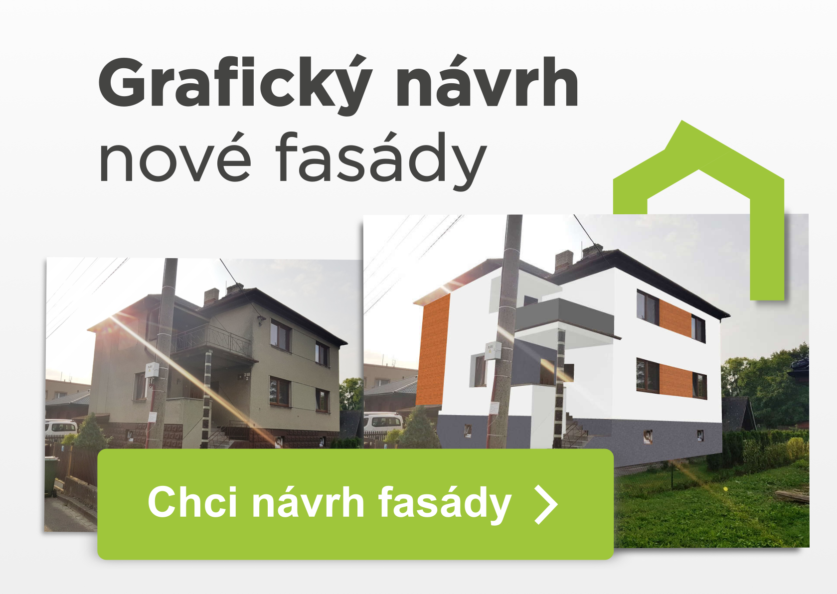 Grafický návrh fasády