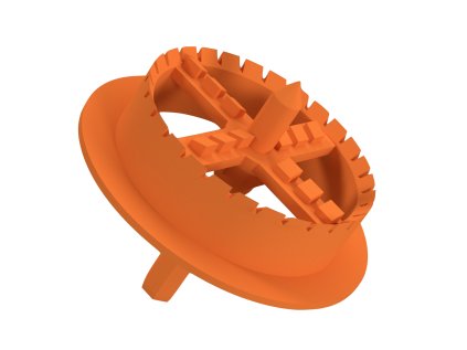 Frézka PVC oranžová