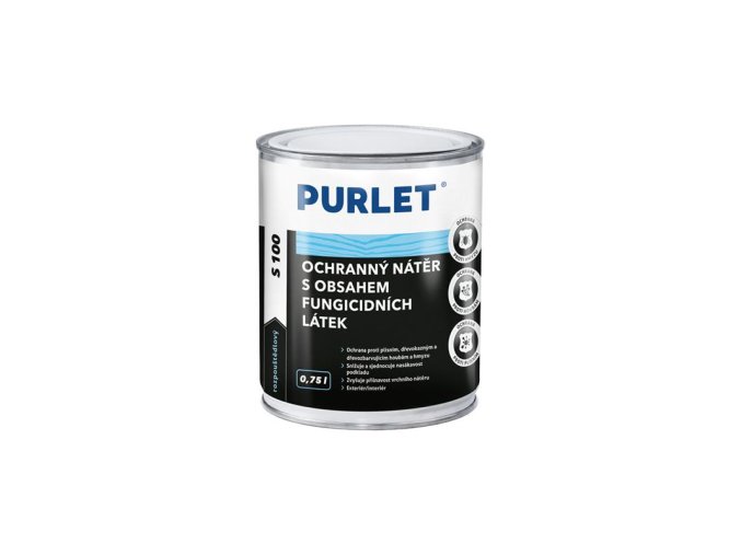 PURLET S100 Ochranný nátěr s obsahem fungicidních látek