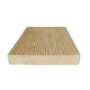 Rýhovaná prkna - sibiřský/dahurský modřín 27x143 mm