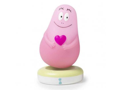 PABOBO Svetielko na zaspávanie Lumilove Barbapapa svietiaci kamarát Pink