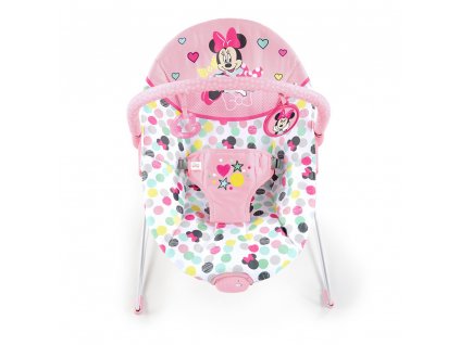 DISNEY BABY Lehátko vibrujúce Minnie Mouse Spotty Dotty 0m+ do 9 kg
