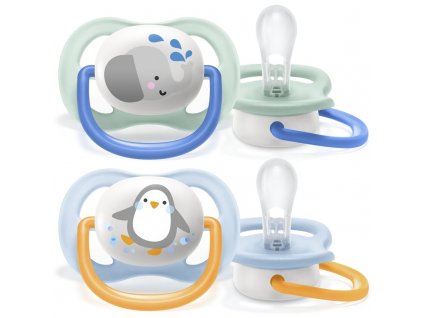 Philips AVENT Cumlík Ultra air zvieratko 0-6m chlapec 2 ks