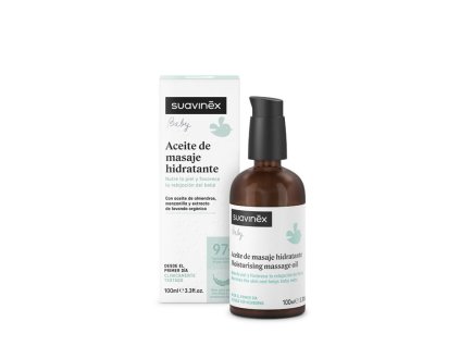 SUAVINEX | Masážny zvlhčujúci olej - 100 ml