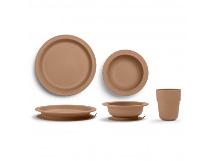 60262002157NA Children's Dinner Set Soft Terracotta 1 AW22 PP