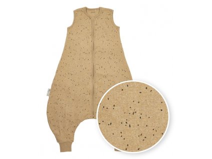 Letní Jumper RIB MINI SPOT vel.92 - Toffee melange