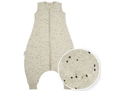 Jumper Rib Mini Spot vel.92 - Sand melange