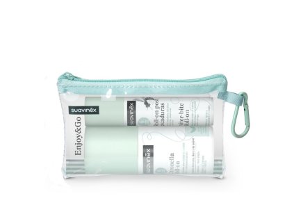 SUAVINEX l Citronella SET Repelent proti komárom, všiam a kliešťom + gulička po kousnutí NOVINKA