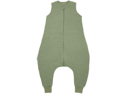 Zimní mušelínový Jumper 92 cm - Olive green
