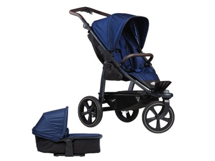 Tfk set Mono2 stroller - air chamber wheel 2024 navy