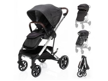 Zopa Kočík Quest, Vulcan Black/Silver