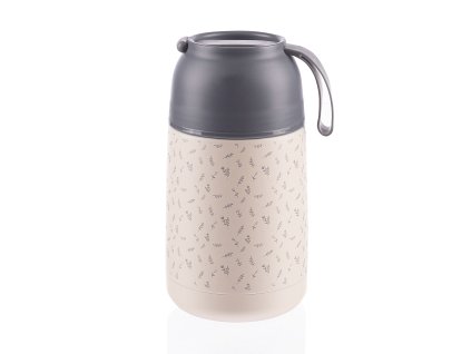 Zopa Termoska na jídlo se silikonovým držákem 620 ml, Flowers