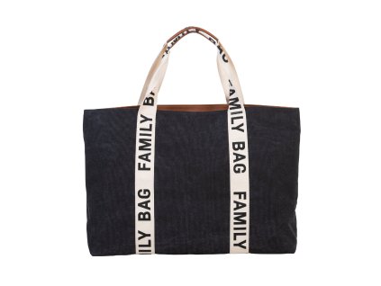 Childhome Cestovná taška Family Bag Canvas Black