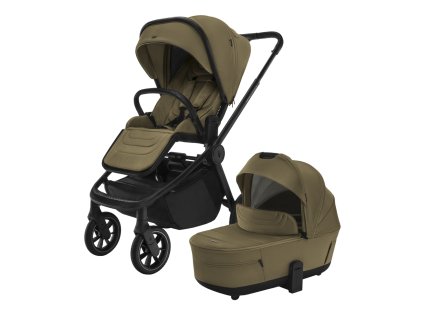 Set športový kočík Move Cross 5 + hlboká korba XL 5 + adaptéry, Toffee Brown