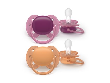 Philips AVENT Cumlík Ultrasoft Premium 18+m dievča 2 ks