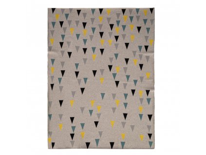 Deka Harmony Happy Triangles 100% bavlna 80x100 cm