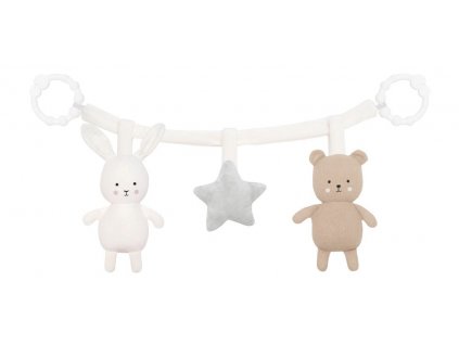 n0143 pram chain teddy bunny