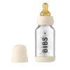 BIBS Baby Bottle sklenena flasa 110ml Ivory