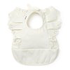 baby bib vanilla white elodie details 30400159102NA