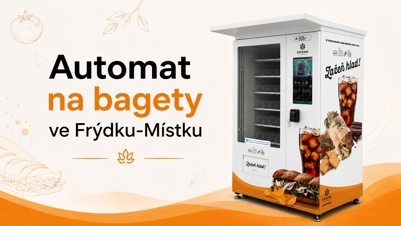 Automat na bagety vo Frýdku-Místku