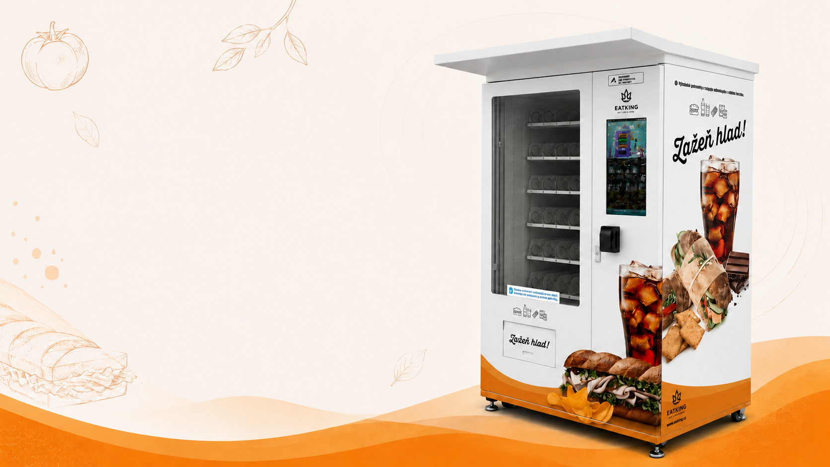 Baguette Vending Machine in Frýdek-Místek