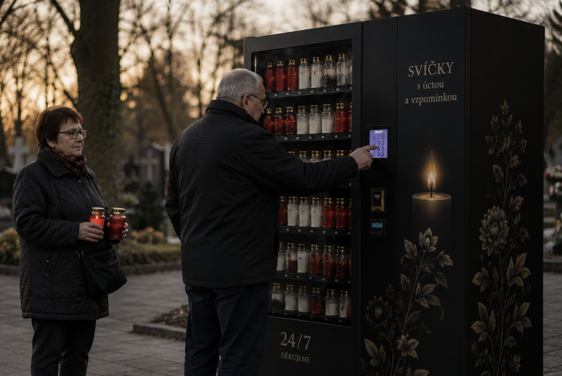 Prodej hřbitovních svíček před Dušičkami: jak zajistit prodej 24/7