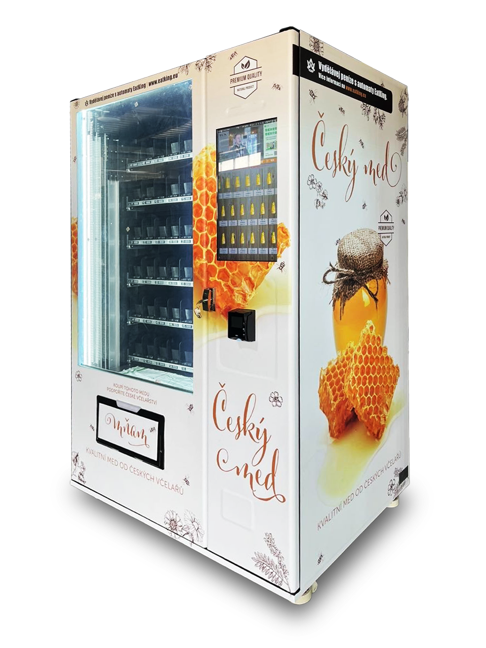 Proč prodávat med v prodejních automatech?