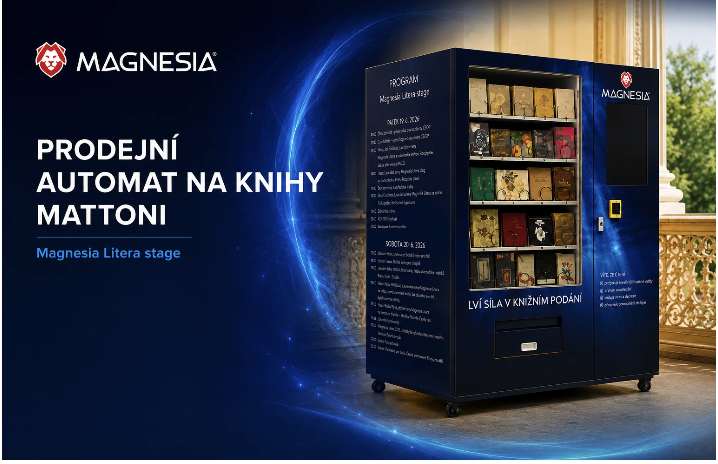 Predajný automat na knihy Mattoni