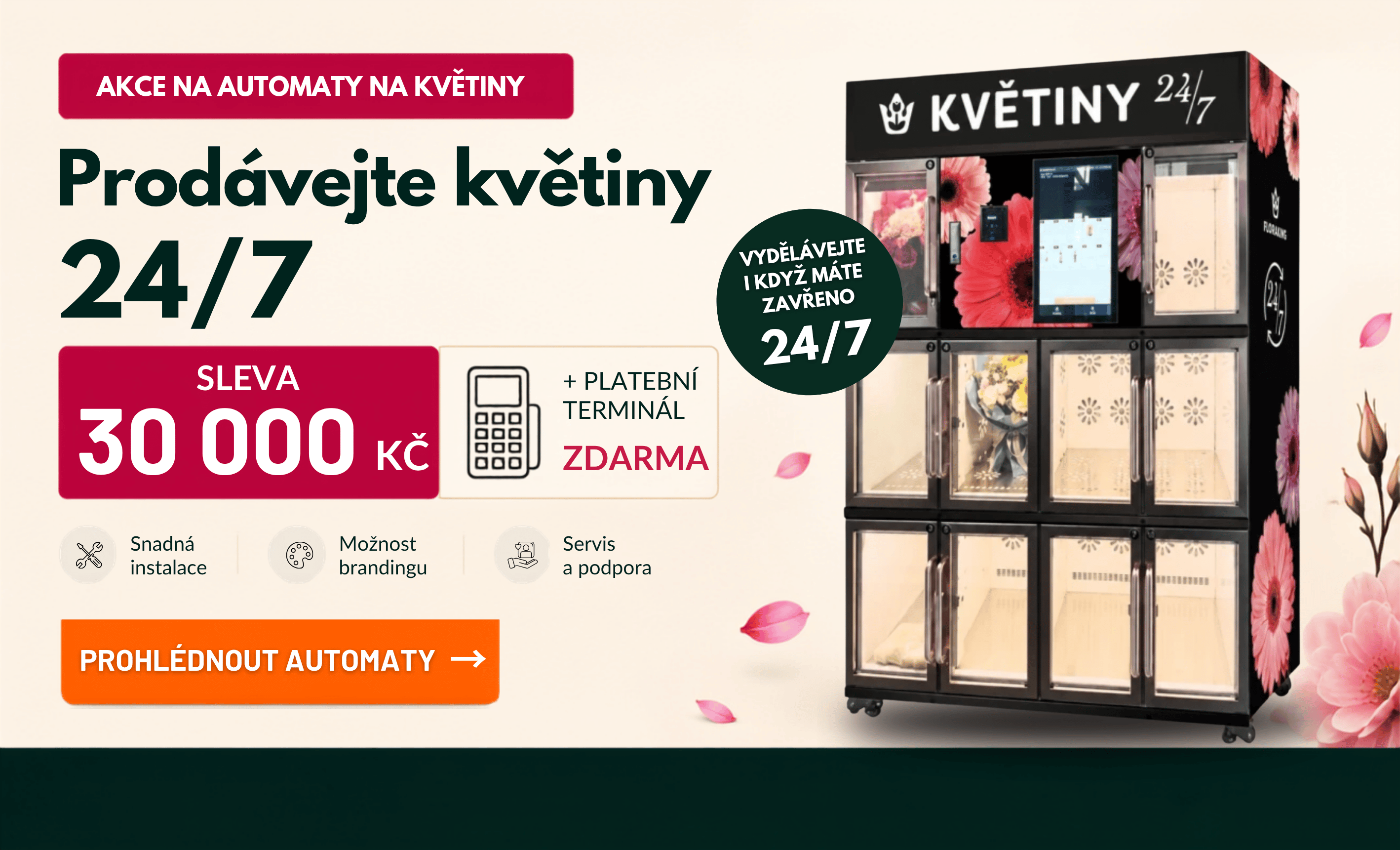Prodejni automaty v akci centrumo