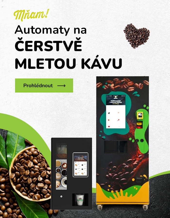 automat na čerstvě mletou kávu