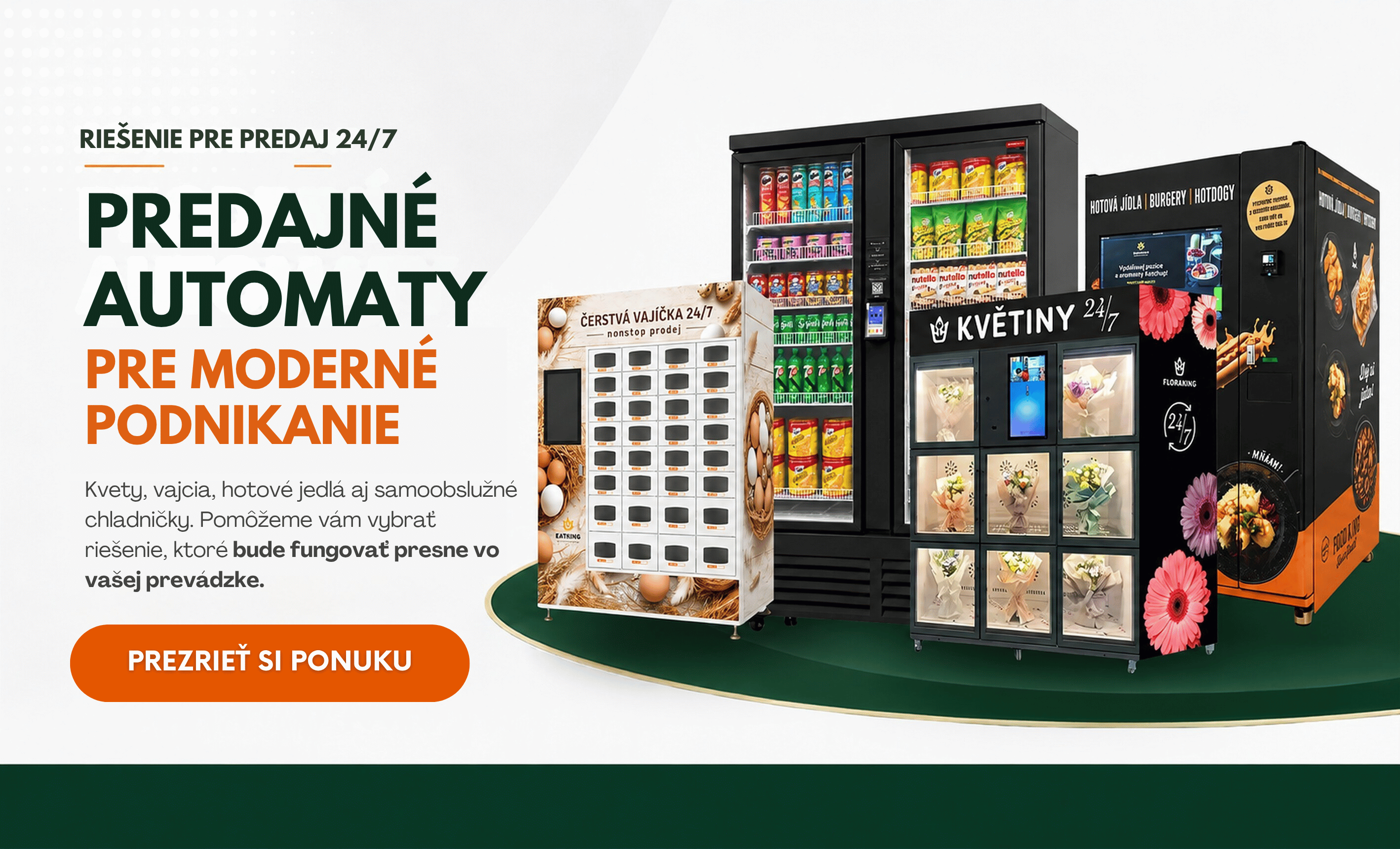Predajne automaty centrumo