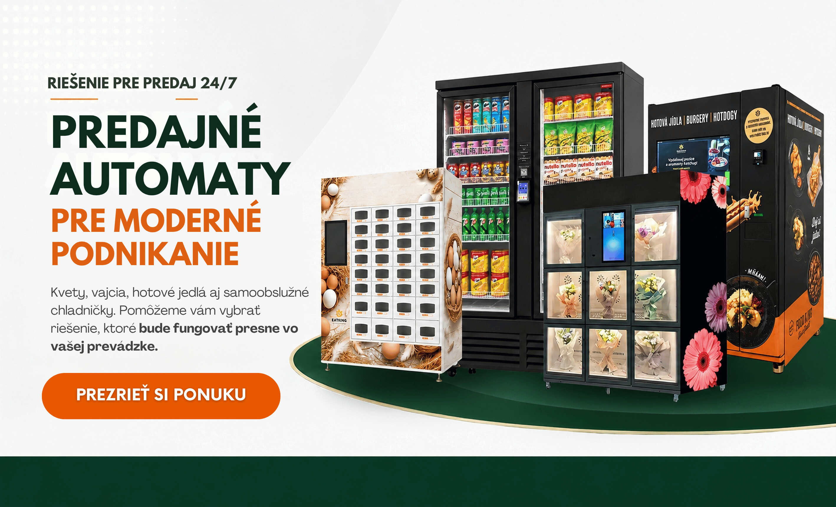 Predajne automaty centrumo