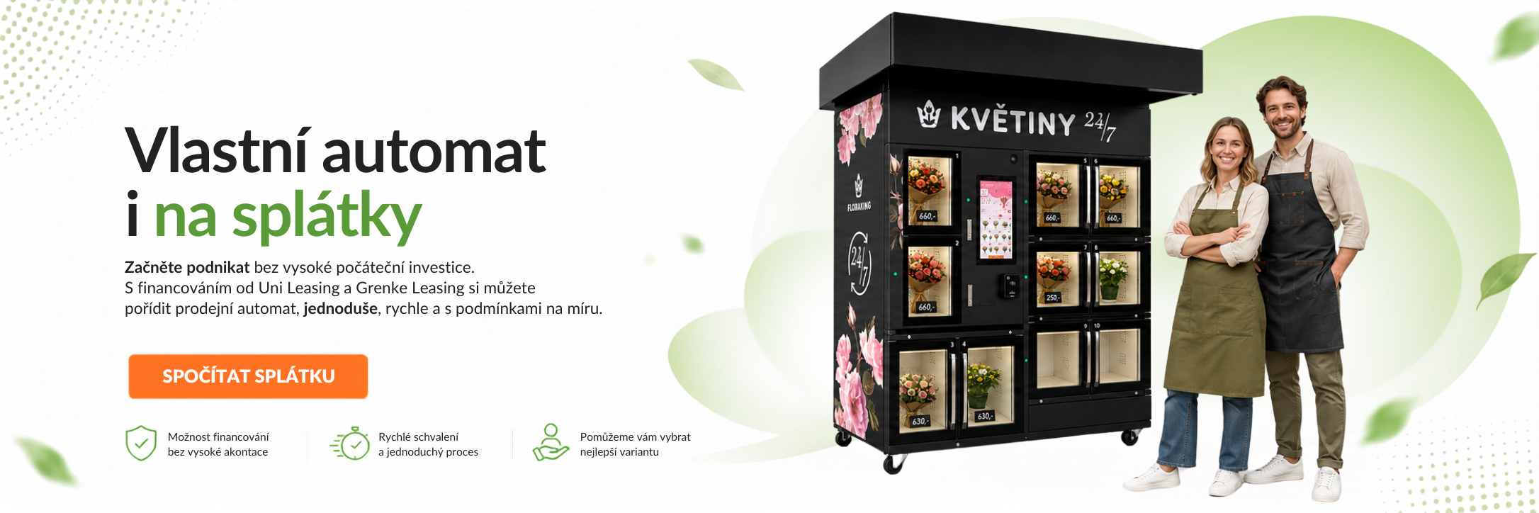 Vlastní automat na splátky