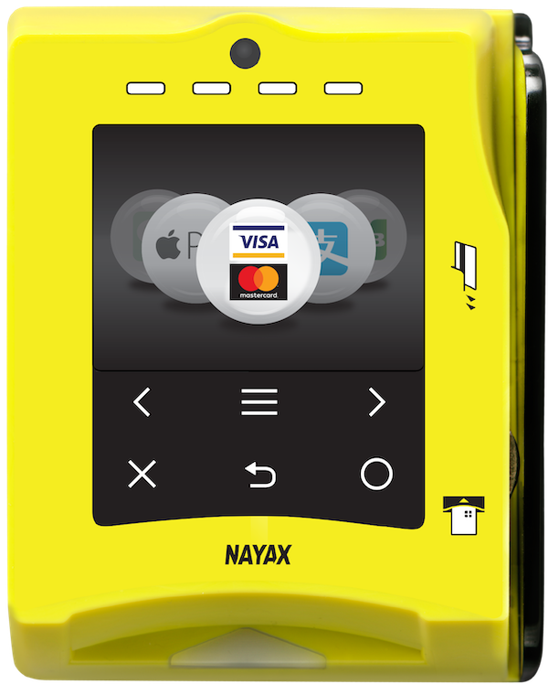 Platební terminál NAYAX VPOS Touch do prodejního automatu