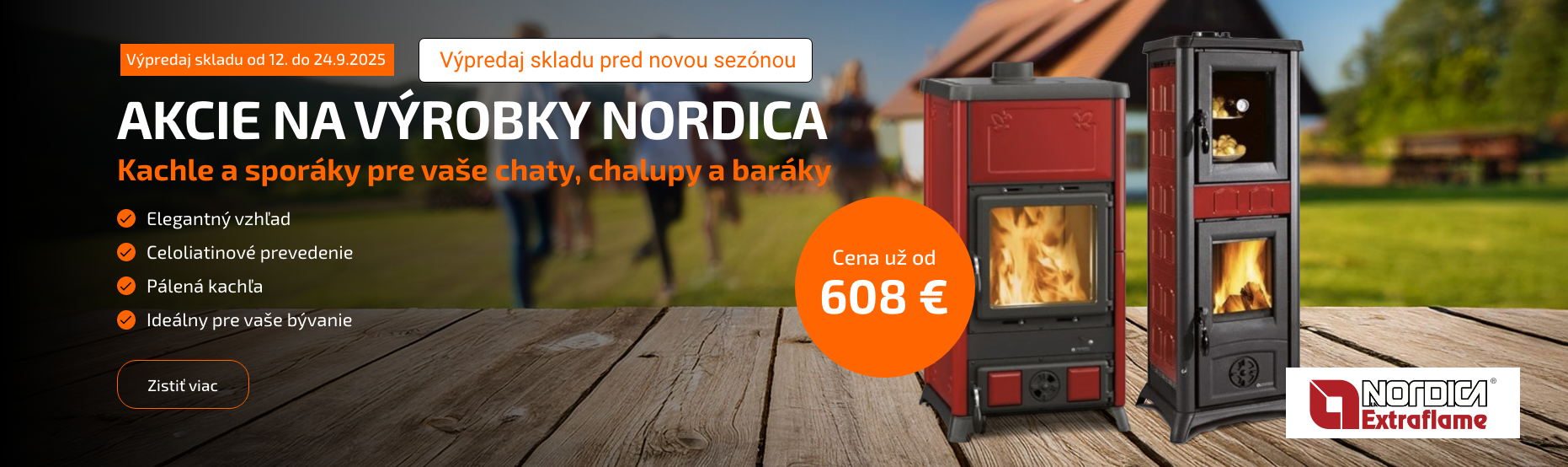 Akce La Nordica září dřevo