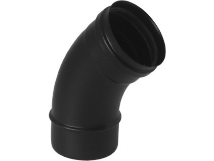 Koleno 80/45 ° - dymovod pre peletové kachle