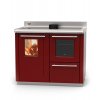 THERMOROSSI BOSKY F30 SQUARE EVO5 "READY TO START" - Kuchynské kachle na drevo s teplovodným výmenníkom