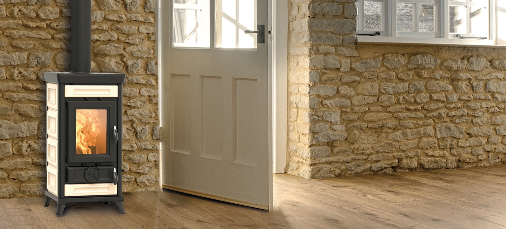 Nadčasová italská kamna THERMOROSSI SOFIA MAJOLICA