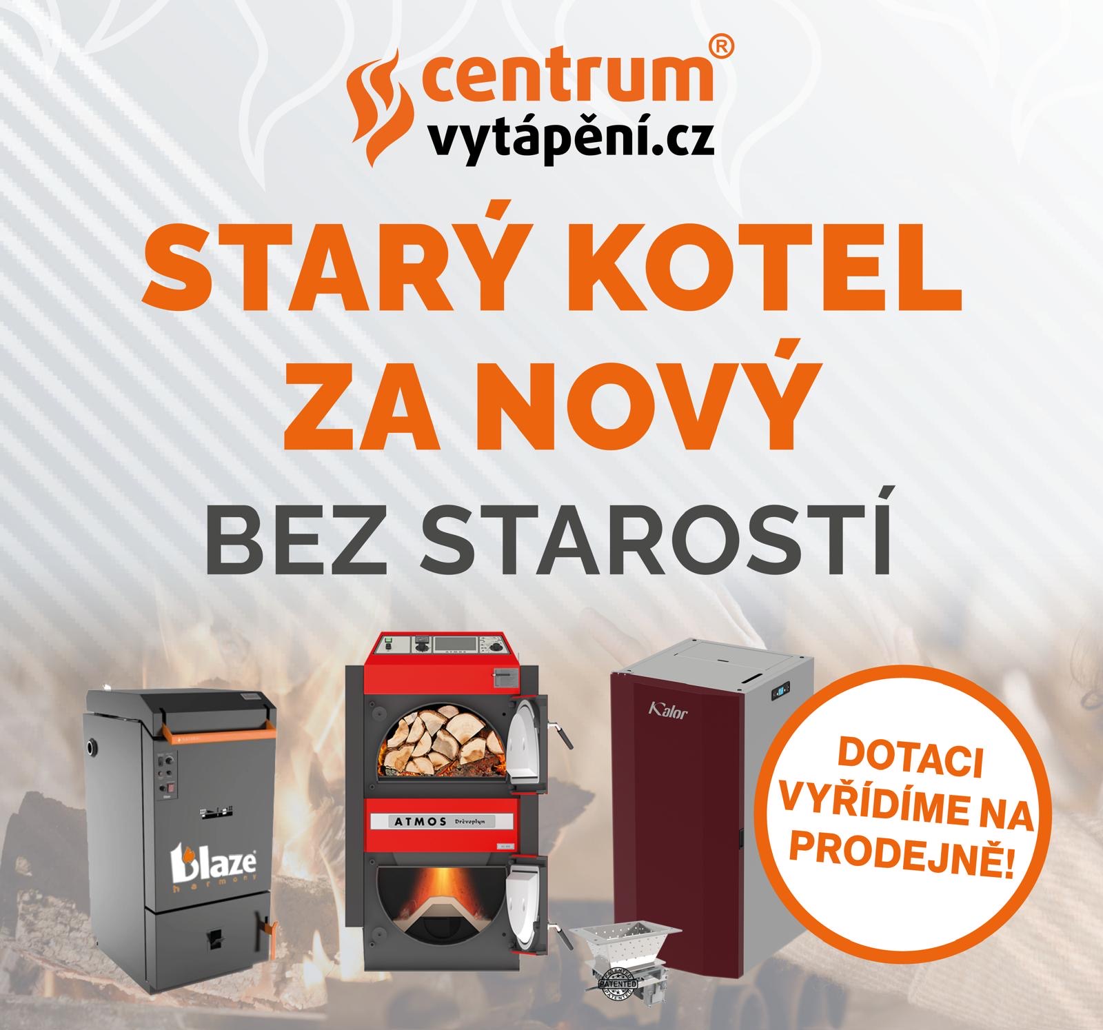 Starý kotel za nový