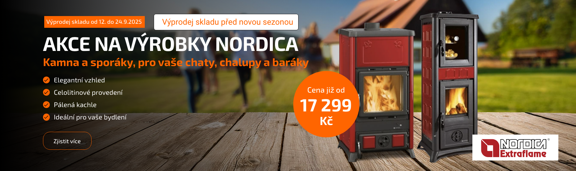 Akce La Nordica září dřevo