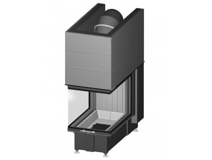 Spartherm Linear Arte U - 70h - 4S Krbová vložka