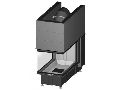 Spartherm Linear Arte U - 90h - 4S Krbová vložka