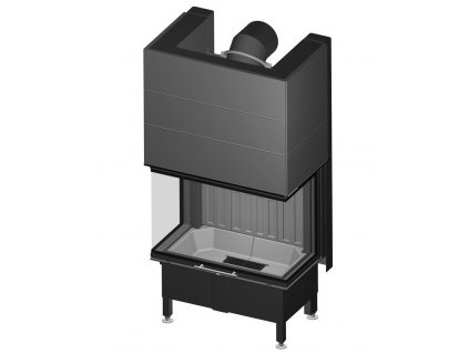 Spartherm Linear Arte 3RL - 80h - 4S Krbová vložka
