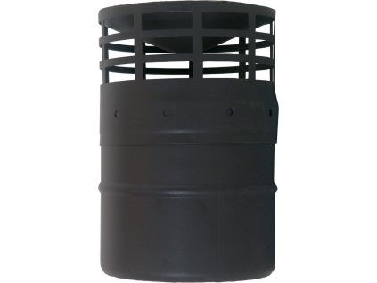 KONCOVÁ HLAVICE 80 mm VODOROVNÁ - kouřovod pro kamna na pelety