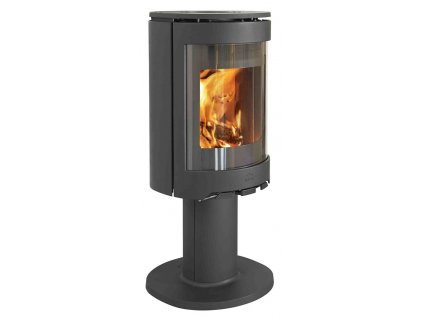 Jotul F 483 BP -  Krbová litinová kamna na dřevo, s nohou, černý lak